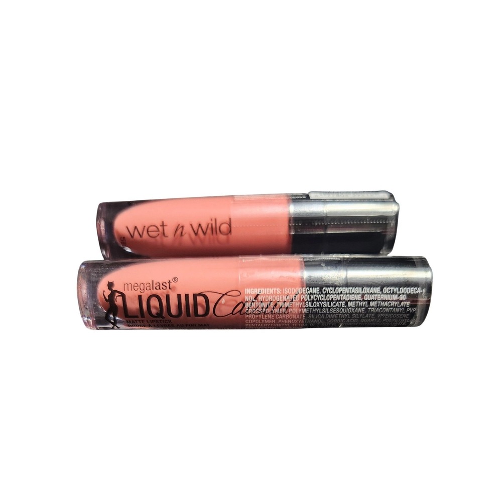 Wet‎ n Wild MegaLast Liquid Catsuit Matte Lipstick Nudist Peach 921B